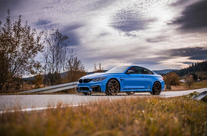 BMW M4 | Concaver Wheels CVR2 Brushed Bronze