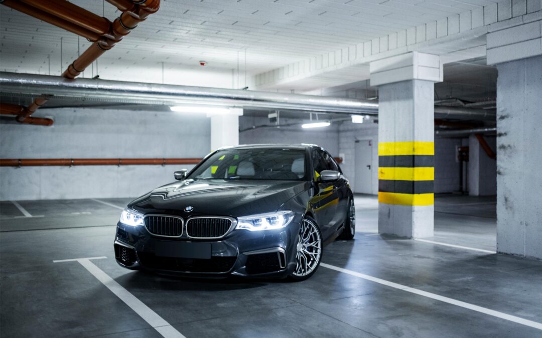 BMW M550 | Concaver Wheels CVR1 Brushed Titanium