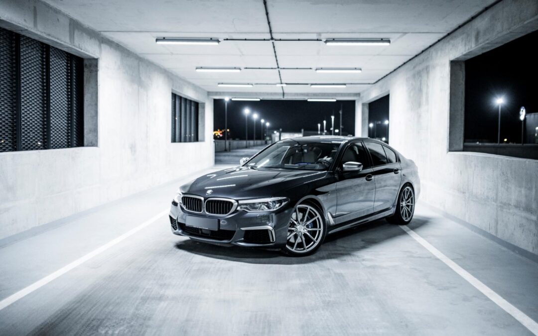 BMW M550 | Concaver Wheels CVR4 Brushed Titanium