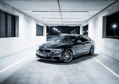 BMW M550 | Concaver Wheels CVR4 Brushed Titanium