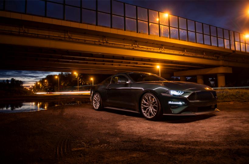 Ford Mustang | Concaver Wheels CVR1 Brushed Titanium