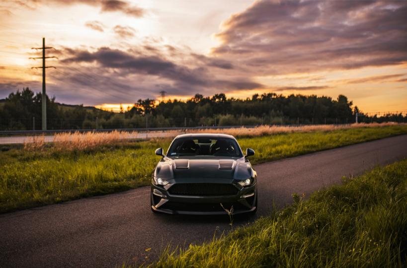 Ford Mustang Bullitt | Concaver Wheels CVR4 Brushed Bronze