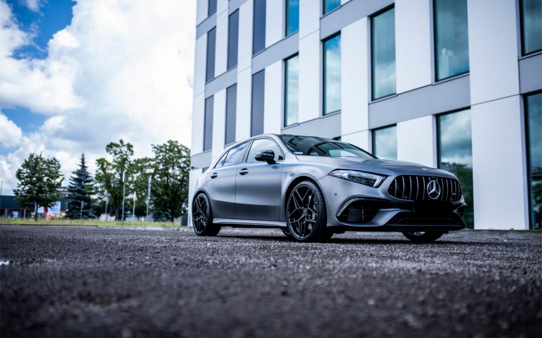 Mercedes A45 AMG | Concaver Wheels CVR2 Platinum Black