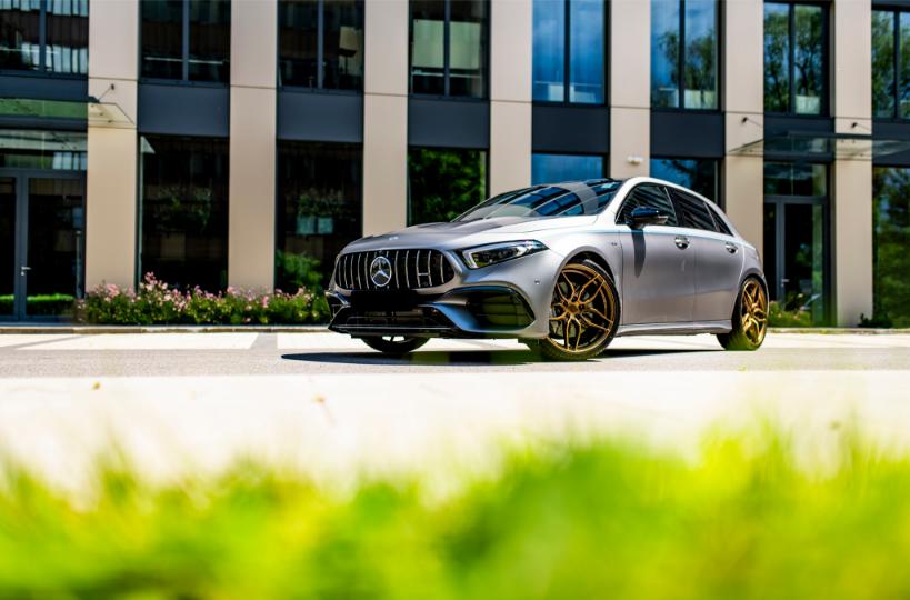 Mercedes A45 AMG | Concaver Wheels CVR3 Brushed Bronze