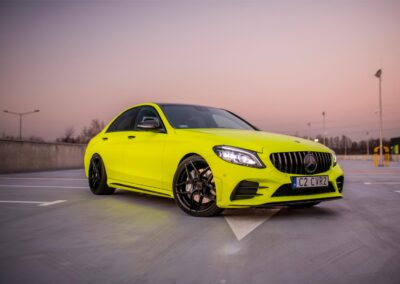 Mercedes C43 AMG | Concaver Wheels CVR2 Platinum Black