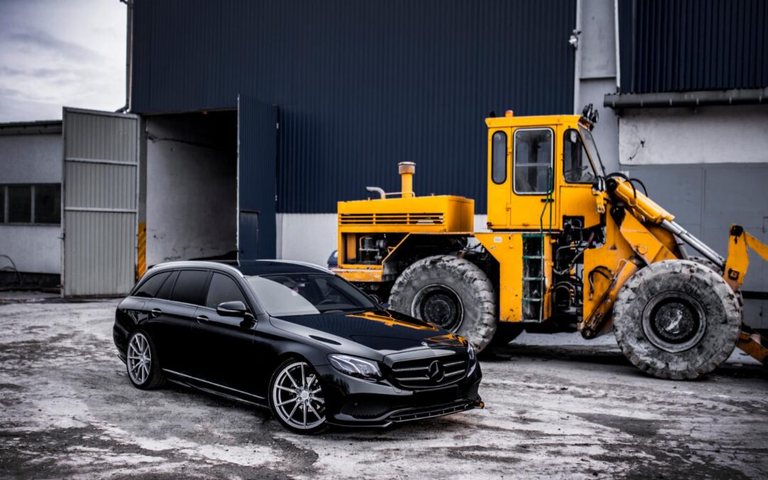 Mercedes E klasa | Concaver Wheels CVR4 Brushed Titanium