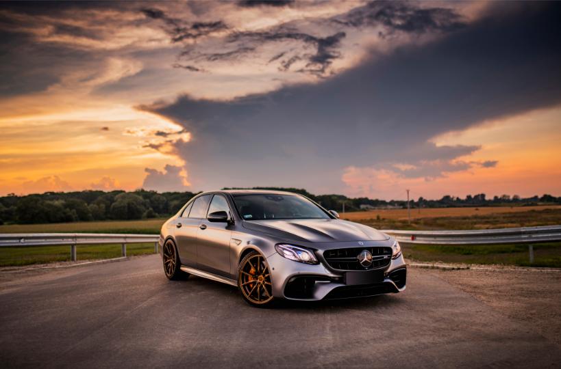 Mercedes E63 AMG | Concaver Wheels CVR4 Brushed Bronze