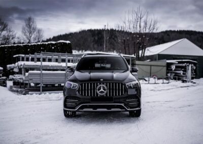 Mercedes GLE | Concaver Wheels CVR1 Brushed Titanium