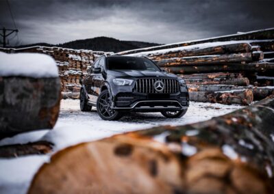 Mercedes GLE | Concaver Wheels CVR2 Carbon Graphite
