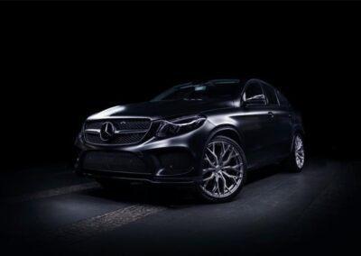 Mercedes GLE Coupe | Concaver Wheels CVR1 Brushed Titanium