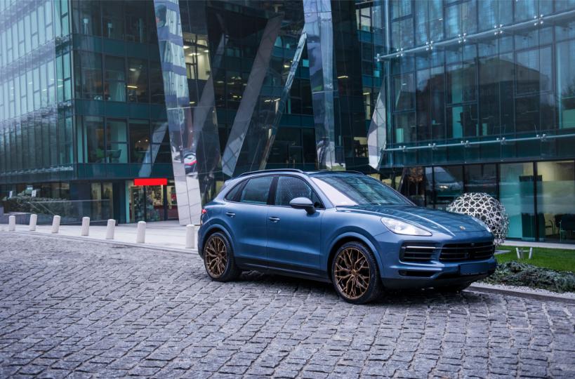 Porsche Cayenne | Concaver Wheels CVR1 Brushed Bronze