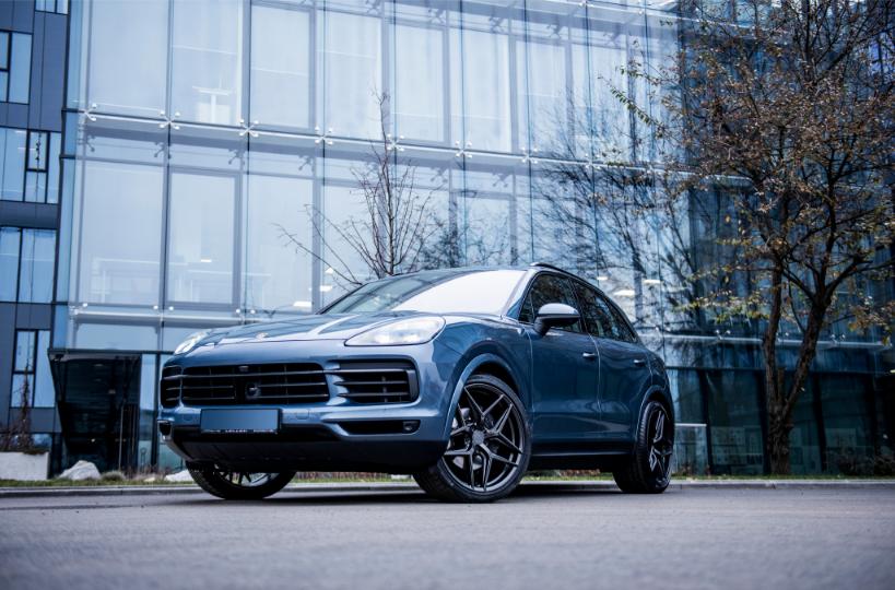 Porsche Cayenne | Concaver Wheels CVR2 Carbon Graphite