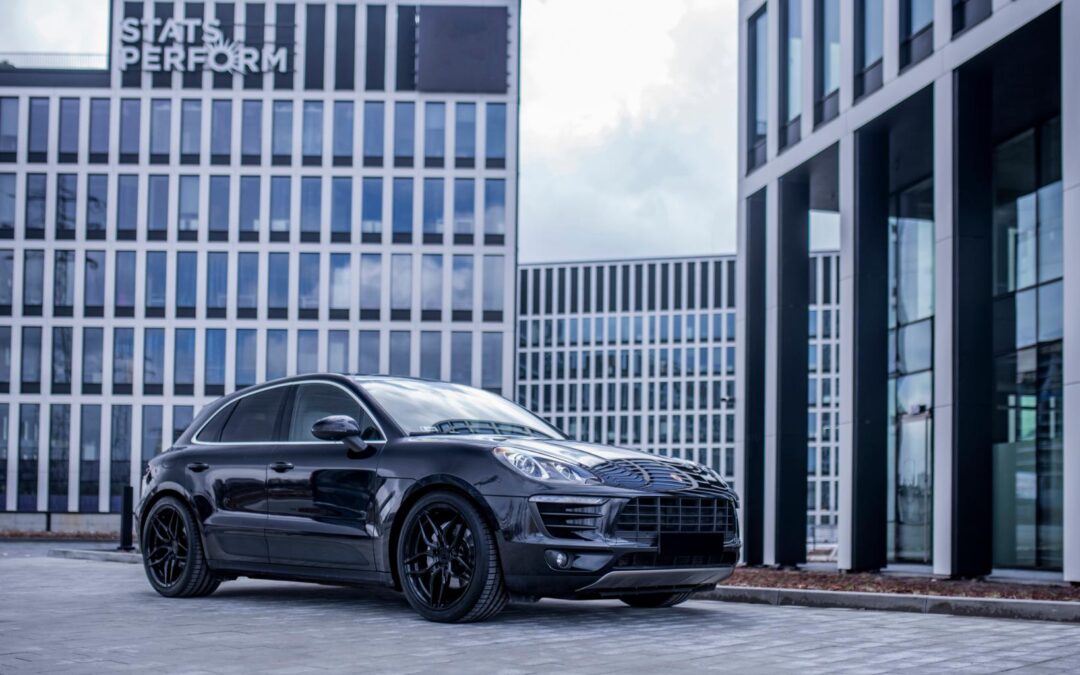 Porsche Macan | Concaver Wheels CVR3 Platinum Black
