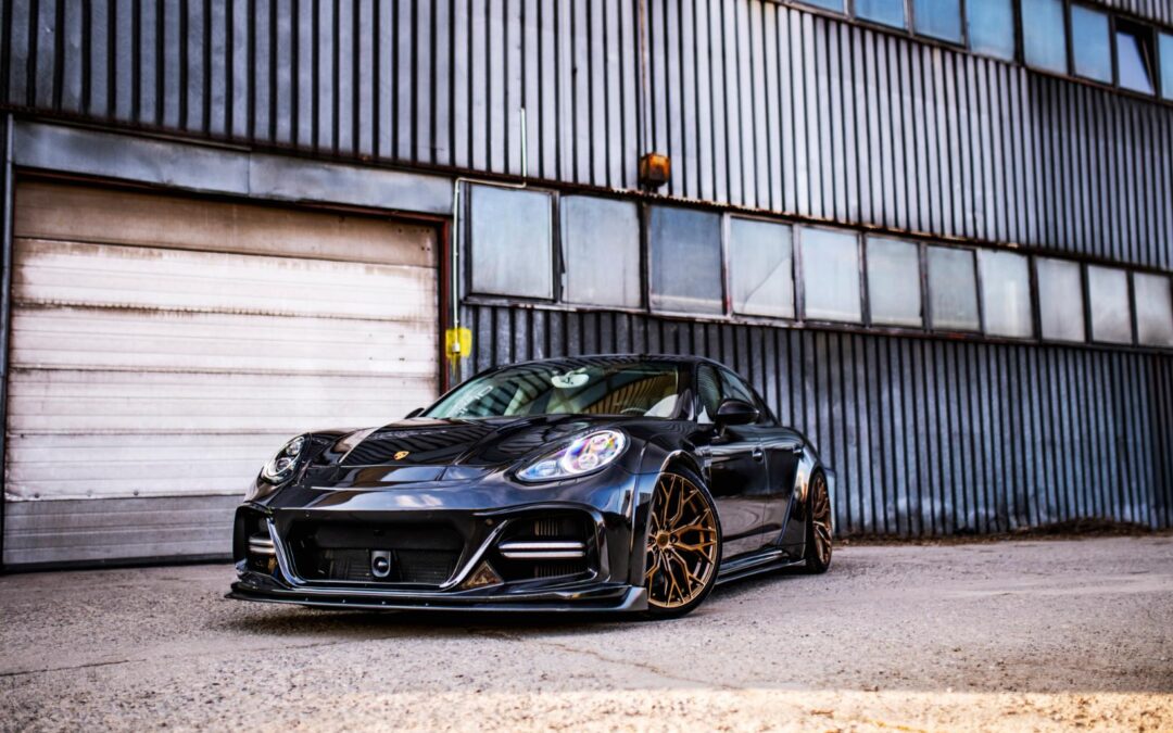 Porsche Panamera | Concaver Wheels CVR1 Brushed Bronze