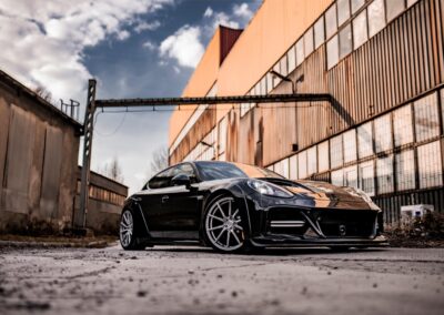 Porsche Panamera | Concaver Wheels CVR4 Brushed Titanium