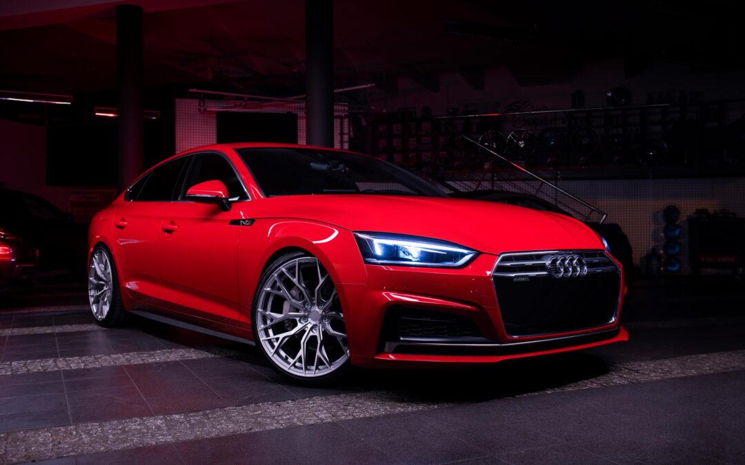 Audi A5 | Concaver Wheels CVR1 Brushed Titanium