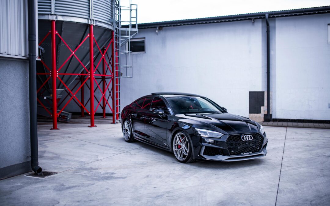 Audi A5 | Concaver Wheels CVR2 Brushed Titanium