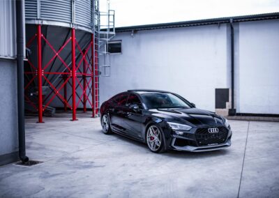 Audi A5 | Concaver Wheels CVR2 Brushed Titanium