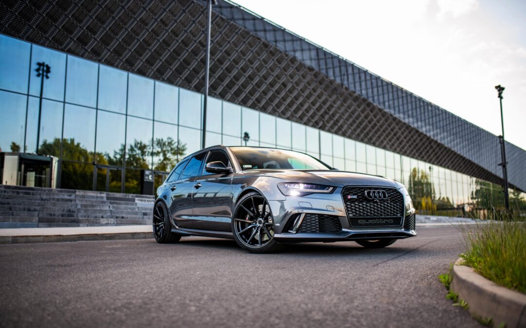 Audi RS6 | Concaver Wheels CVR4 Double Tinted Black