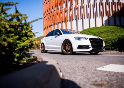 Audi S3 | Concaver Wheels CVR3 Brushed Bronze