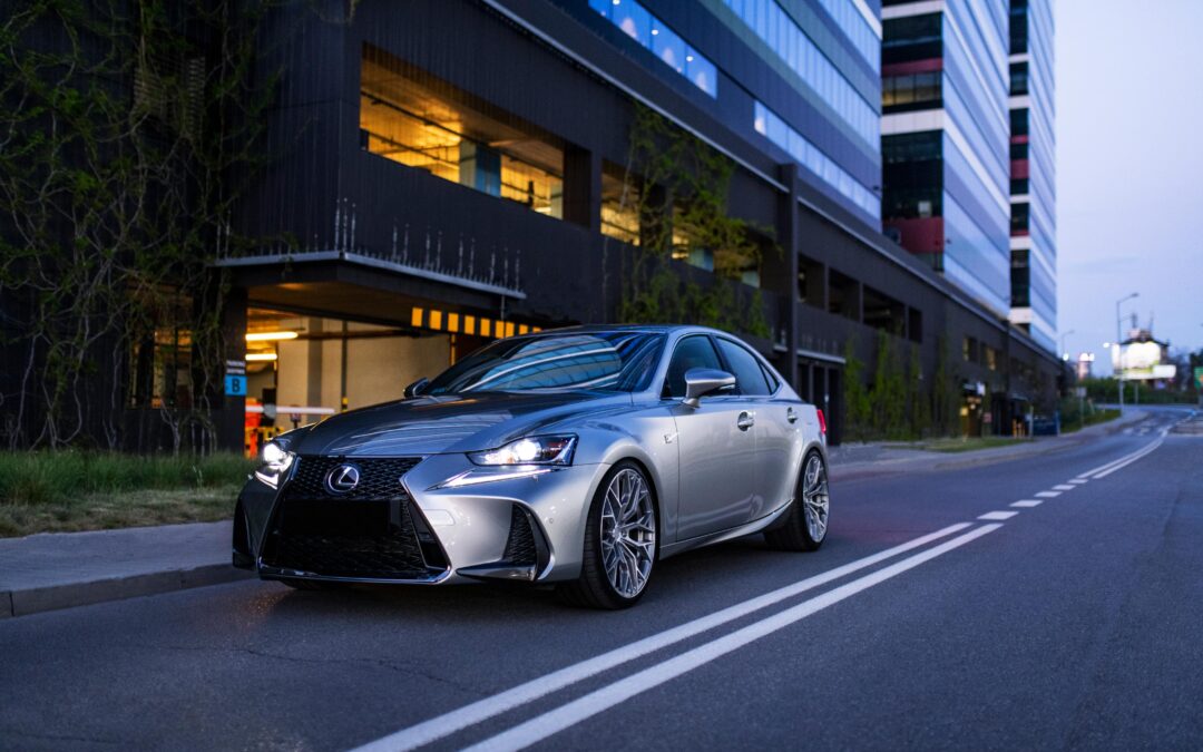 Lexus IS300 | Concaver Wheels CVR1 Brushed Titanium