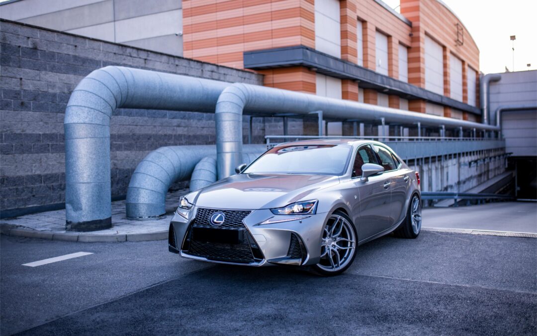 Lexus IS300 | Concaver Wheels CVR3 Brushed Titanium