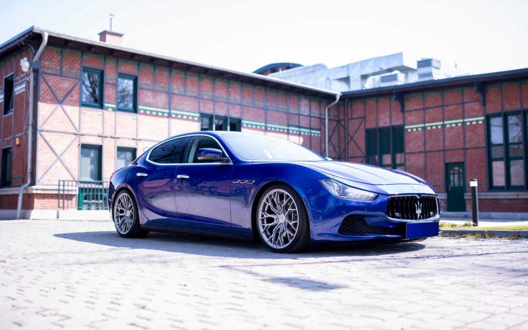 Maserati Ghibli | Concaver Wheels CVR1 Brushed Titanium