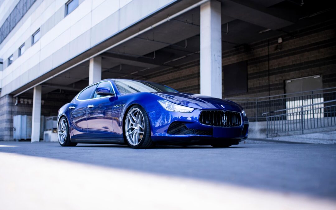 Maserati Ghibli | Concaver Wheels CVR3 Brushed Titanium