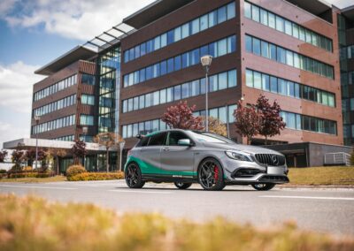 Mercdes A45 AMG | Concaver Wheels CVR2 Carbon Graphite