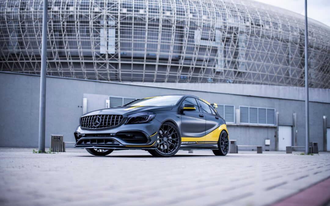 Mercedes A45 AMG | Concaver Wheels CVR1 Carbon Graphite