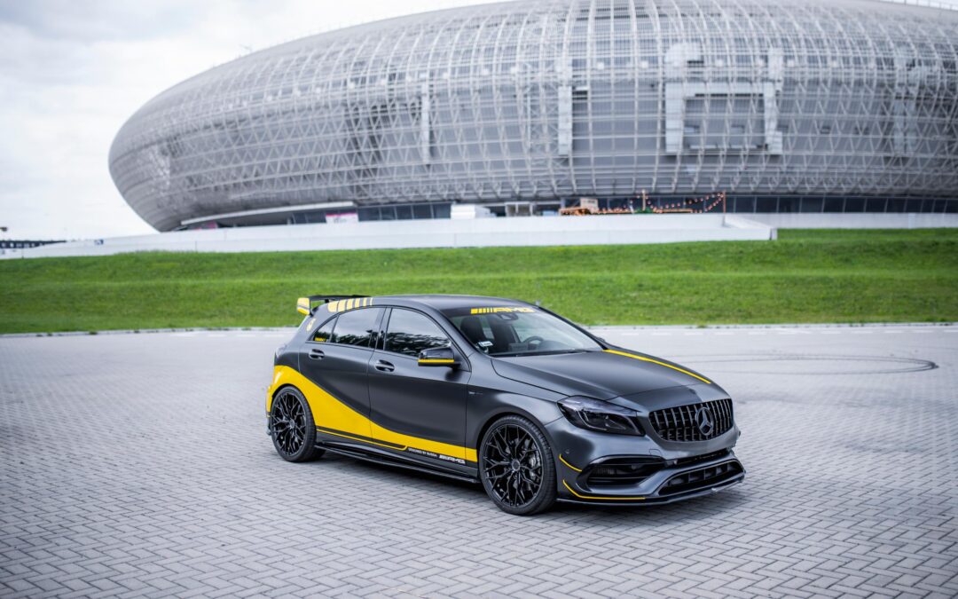 Mercedes A45 AMG | Concaver Wheels CVR1 Double Tinted Black