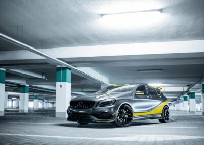 Mercedes A45 AMG | Concaver Wheels CVR2 Platinum Black