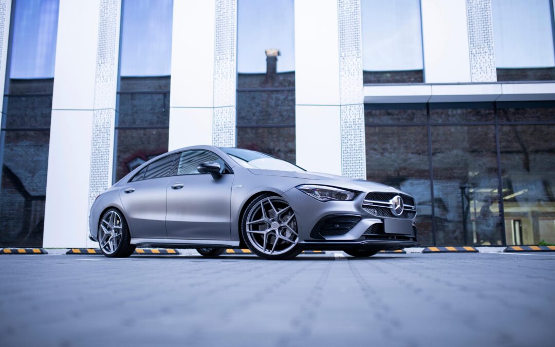 Mercedes CLA 35 AMG | Concaver Wheels CVR2 Brushed Titanium