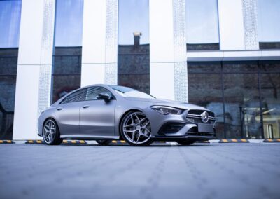 Mercedes CLA 35 AMG | Concaver Wheels CVR2 Brushed Titanium
