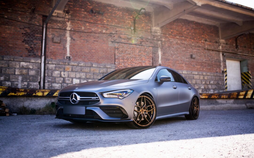 Mercedes CLA 35 AMG | Concaver Wheels CVR3 Brushed Bronze