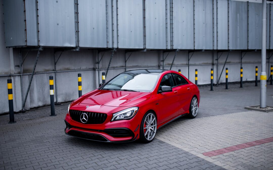 Mercedes CLA 45 AMG | Concaver Wheels CVR4 Brushed Titanium