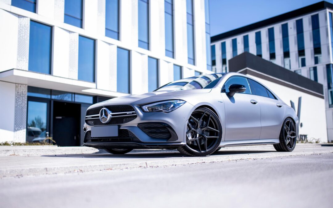 Mercedes CLA | Concaver Wheels CVR2 Carbon Graphite