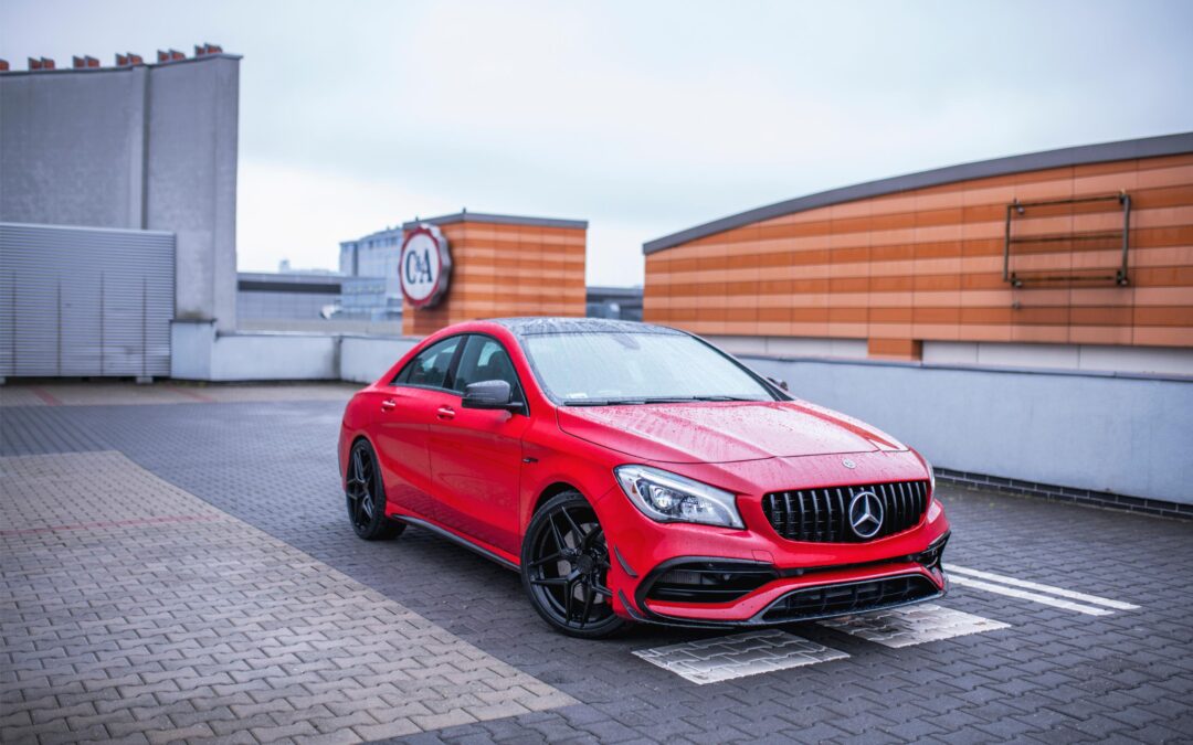 Mercedes CLA45 AMG | Concaver Wheels CVR2 Platinum Black