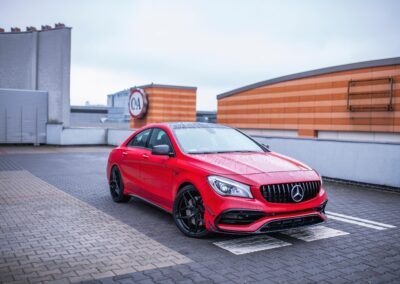 Mercedes CLA45 AMG | Concaver Wheels CVR2 Platinum Black