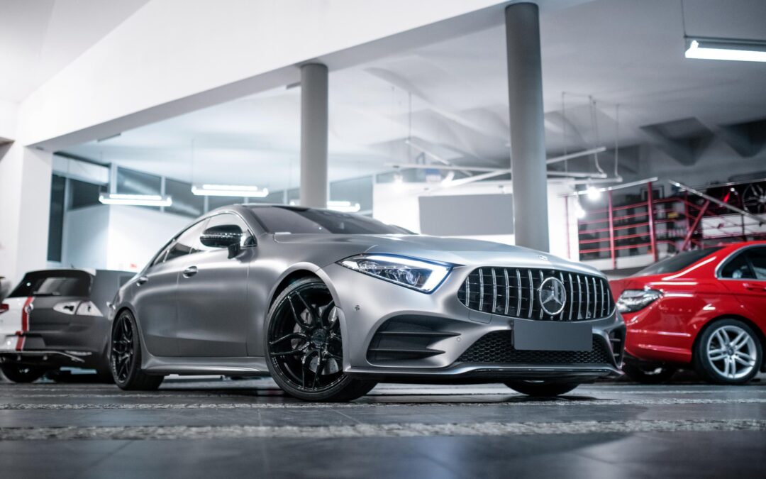 Mercedes CLS | Concaver Wheels CVR3 Platinum Black