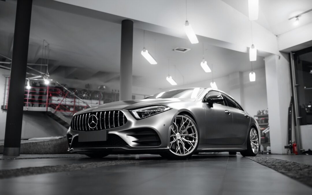 Mercedes CLS | Concaver Wheels CVR1 Brushed Titanium