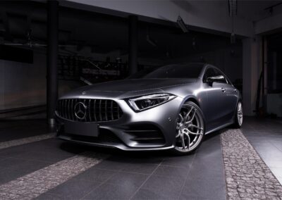 Mercedes CLS | Concaver Wheels CVR3 Brushed Titanium