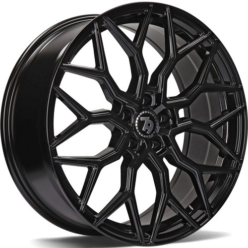 seventy9 SV-K 16 x 7 ET42 5x108 BG - Black Glossy
