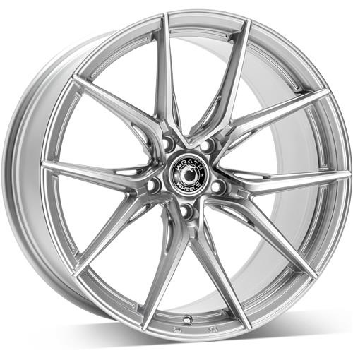 Wrath Wheels WFX 17 x 7,5 ET40 5x100 SLP - Silver Lip Polished