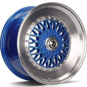 seventy9 SV-F 17 x 8 ET30 5x112 BLP - Blue Lip Polish