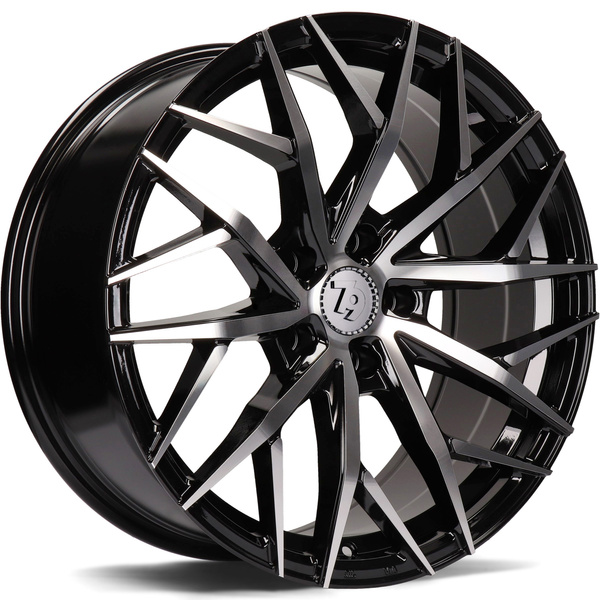 seventy9 SV-C 18 x 8 ET42 5x108 BFP - Black Front Polished