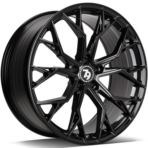 seventy9 SCF-H 18 x 8 ET45 5x112 BG - Black Glossy