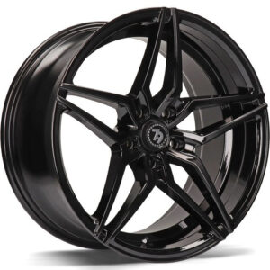 seventy9 SV-A 18 x 8 ET45 5x112 BG - Black Glossy