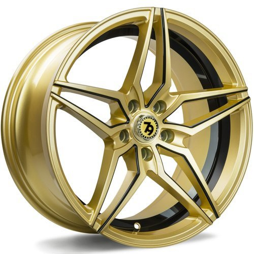 seventy9 SV-A 18 x 9 ET35 5x120 GBLMB - Gold Black Lip Milled Black