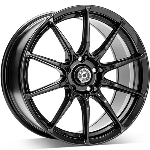 Wrath Wheels WF-12 18 x 8,5 ET40 5x120 SPB - Sparkle black